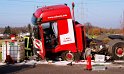 Schwerer VU PKW LKW B 59 Pulheim Rich Bocklemuend P020